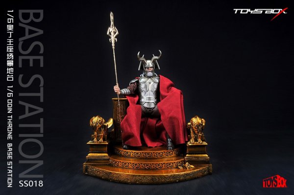 送料無料 1/6 TOYS-BOX SS018 Odin マイティ・ソー ロキ等用王座 - 1/6