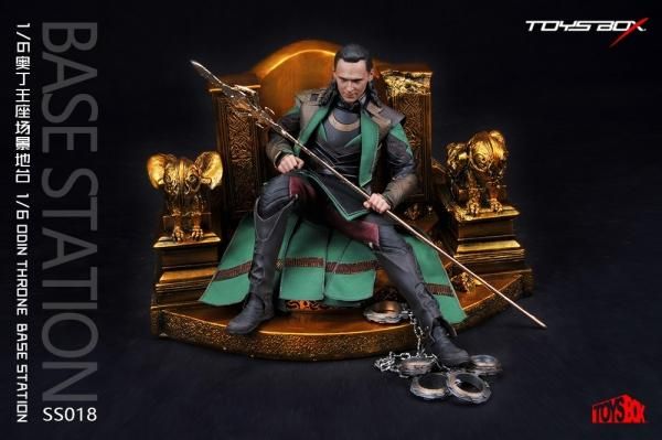 送料無料 1/6 TOYS-BOX SS018 Odin マイティ・ソー ロキ等用王座 - 1/6