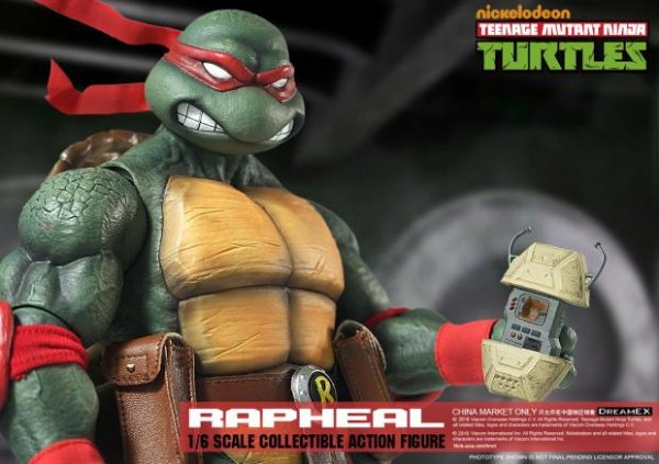 送料無料 1/6 DreamEX Ninja Turtles Raphael ティーンエイジ