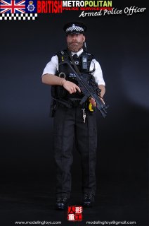 1/6 1/6 Modeling Toy MMS9002  ɥٻģ  Metropolitan Police Service Armed Police Officer