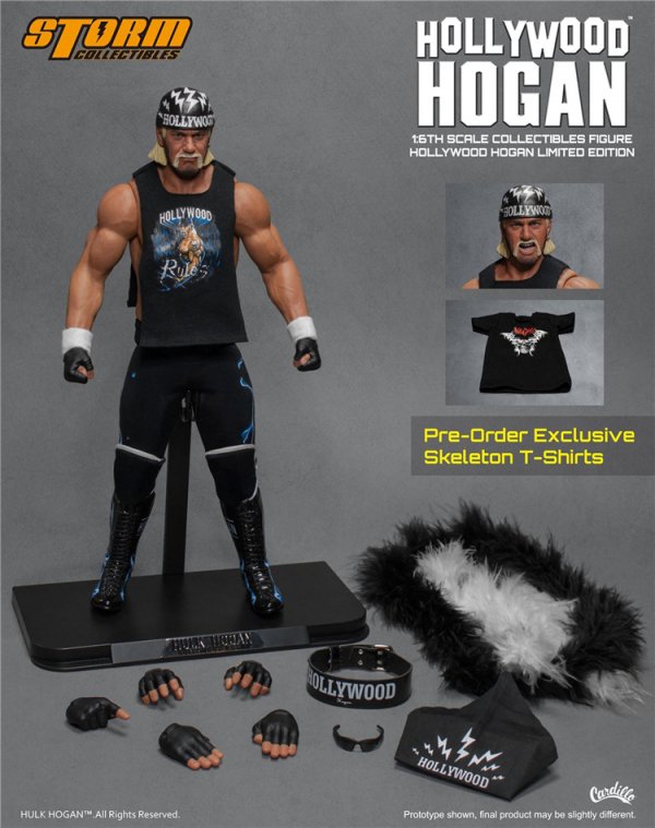 予約1/6 Storm Toys ハルク・ホーガン プロレスラー Hulk Hogan Figure