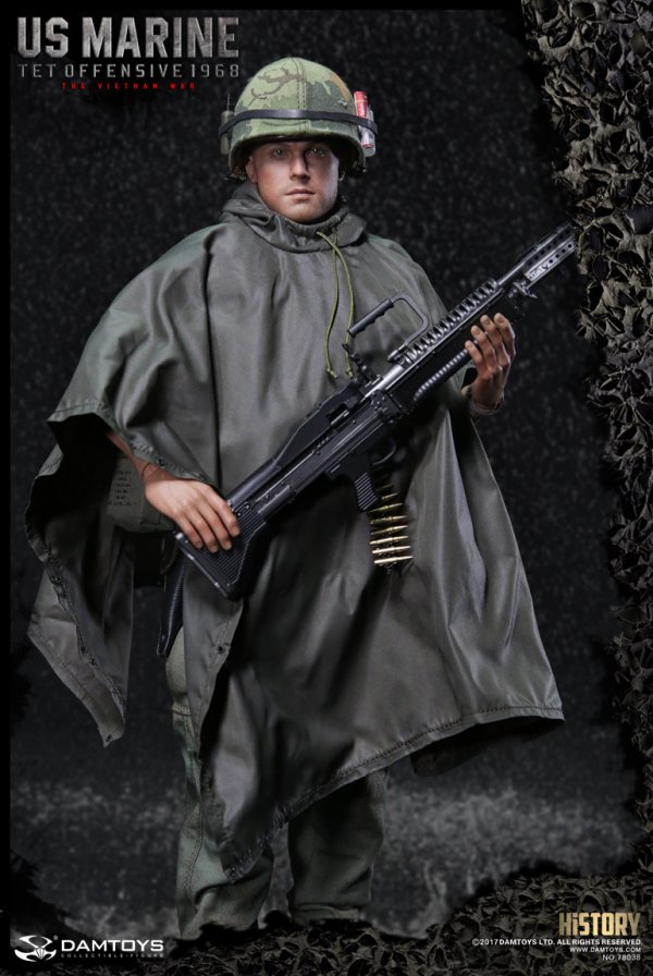 1/6 DAMTOYS 78038 History Series U.S. Marine Tet Offensive 1968 in