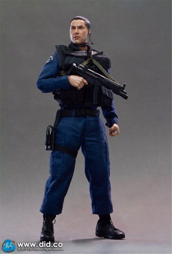 送料無料 1/6 DID MA1003D LAPD SWAT '90S - Kenny スピード キアヌ 