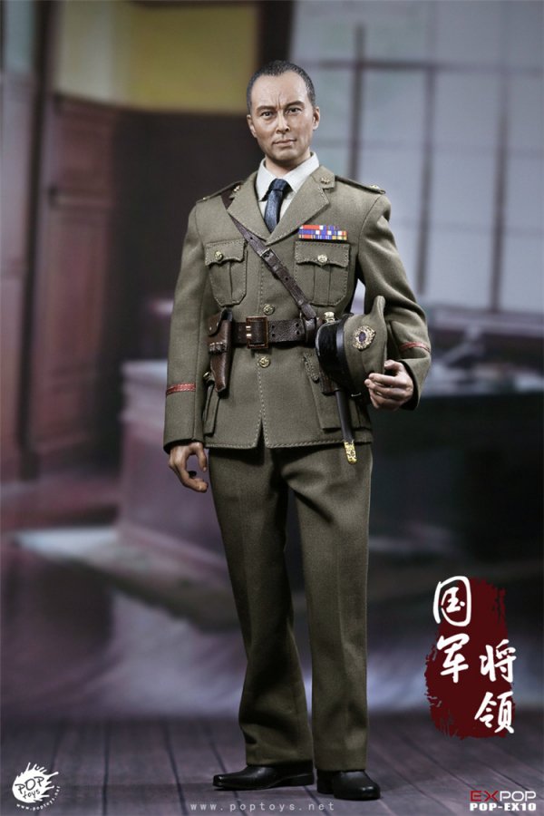 予約1/6 POPTOYS EX10 中国国民党 高級将校 チューYunfei Sword Heroes