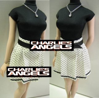 1/6 Charlie's Angels 2017ガールズ  セクシーOL オフィスレディー ショットスカート服セット
