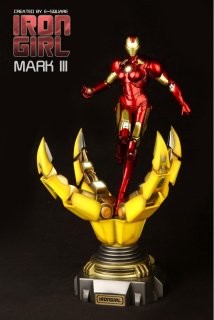 ͽ1/6 E-SQUARE IRON GIRL MARK ̸ LED 󥬡 USBդ