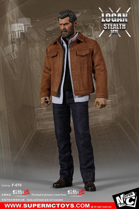 SUPERMCTOYS 1/6 フィギュア ローガン ウルヴァリン 衣装 1/6 SUPERMCTOYS F-070 X-MEN 10 ウルヴァリン ヒュー・ジャック
