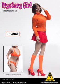 1/6 Flirty Girl FGC2017-13 Orange  Mystery Girl ͥإåɤȥߥ˥å