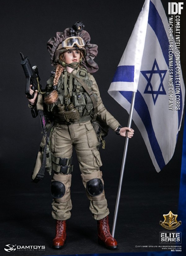 1/6 DAMTOYS DAM 78043 IDF イスラエル国防軍 美人兵士 - 1/6フィギュアの通販、予約なら トイザキュート Since  2008