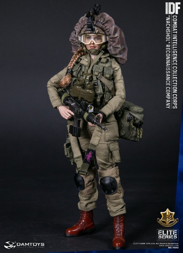 1/6 DAMTOYS DAM 78043 IDF イスラエル国防軍 美人兵士 - 1/6フィギュアの通販、予約なら トイザキュート Since  2008