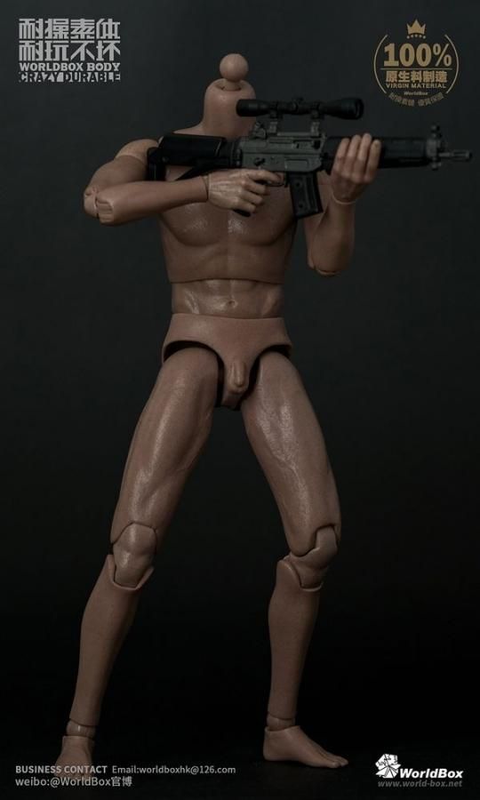 1/6 WorldBox AT011 男性素体ボディ - 1/6フィギュアの通販