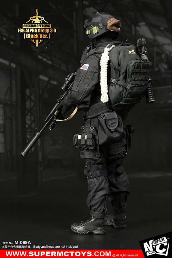 1/6 SuperMCTOYS M-069A Russian Spetsnaz--FSB Alfa Group 3.0