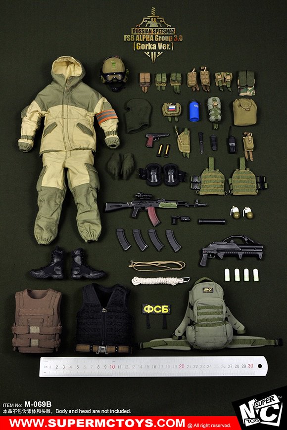 超ポイント祭?期間限定】 1/6 フィギュアRUSSIANSPETSNAZ ALPHAGROUP