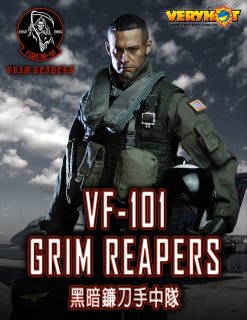 1/6 VERYHOT 1049  US NAVY VF-101 GRIM REAPERS  Set  ꥫ   塼