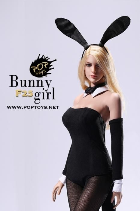 1/6 POPTOYS F25 A/B/C/D 超セクシーウェイター バニーガール