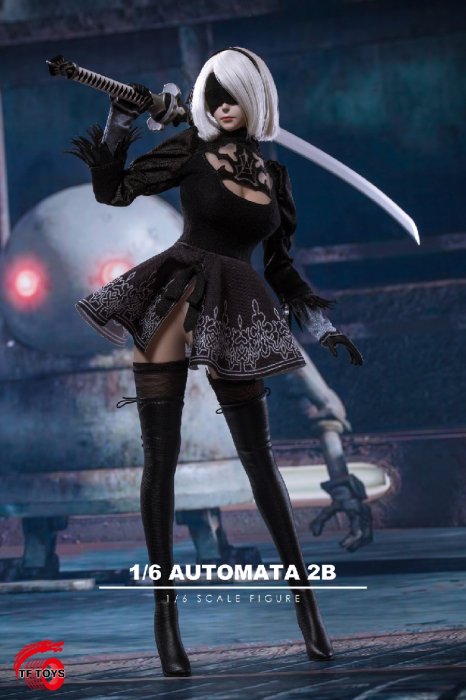 特価 送料無料 1/6 TF TOYS TF01 Female Robot Suit ニーア オートマタ