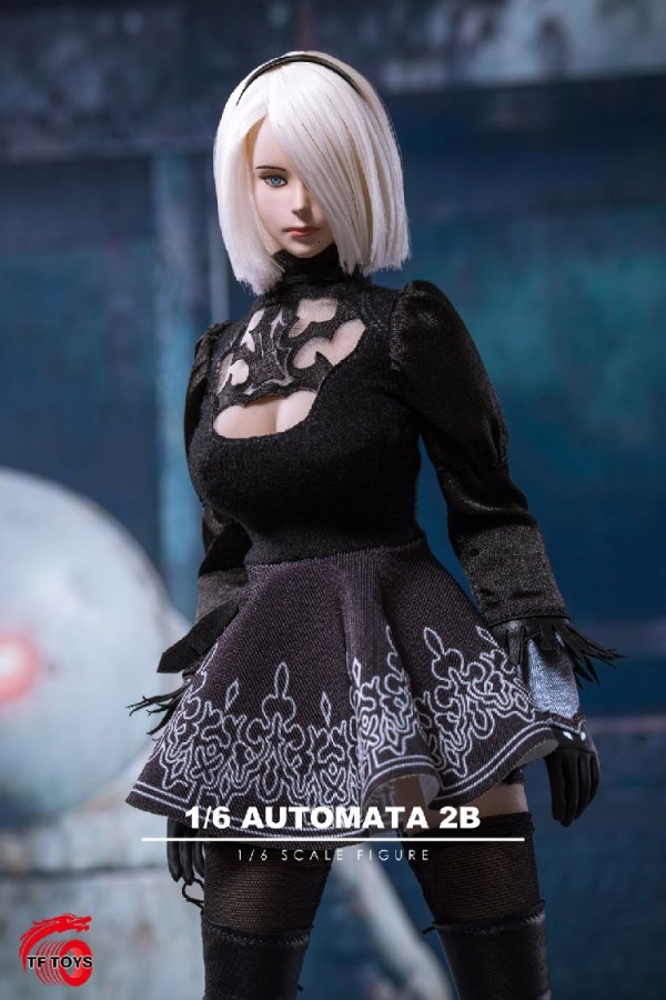 特価 送料無料 1/6 TF TOYS TF01 Female Robot Suit ニーア オートマタ 2B セクシー美人ヘッドと服セット - 1/6フィギュアの通販、予約なら  トイザキュート Since 2008