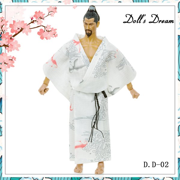 1/6 Doll's Dream D-01/2 男性用夏日本和服浴衣セット - 1/6フィギュアの通販、予約なら トイザキュート Since 2008