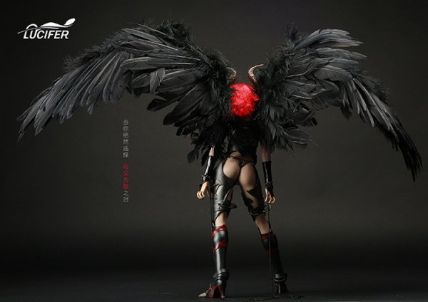 1/6 Lucifer LXF1701 Wings of Fallen 堕ちた姫 セクシー美人ヘッド服