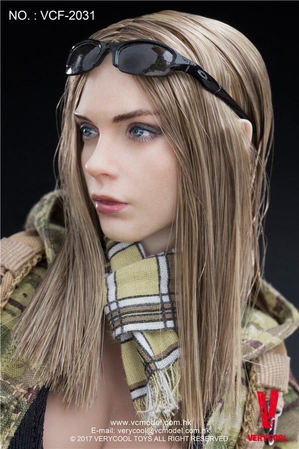 1/6 VERYCOOL VCF-2031 MC Camouflage Women Soldier Villa 迷彩美人 - 1/6フィギュアの通販、予約なら  トイザキュート Since 2008