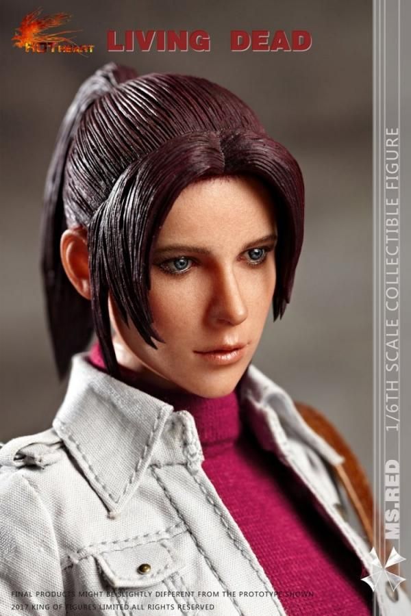 送料無料 1/6 Hot Heart FD004 MS.RED バイオハザードシリーズ