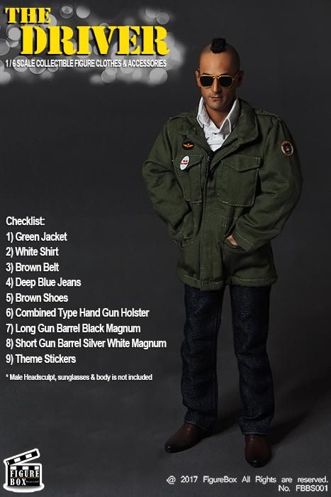 1/6 FIGURE BOX FBBS001 The Driver タクシードライバー ロバート・デ