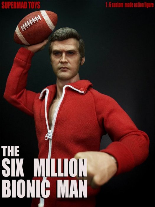 予約 1 6 Supermad Toys 600万ドルの男 リチャード アンダーソン The Six Million Blonic Man 1 6フィギュアの通販 予約なら トイザキュート