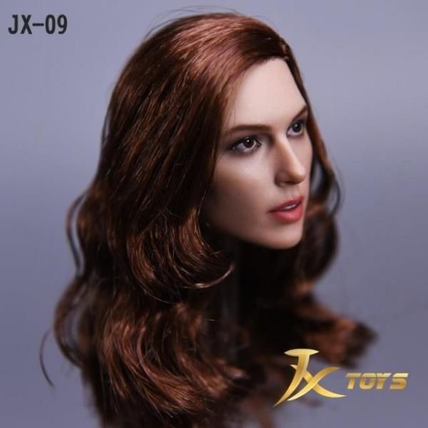 1/6 JXtoys JX-09 ワンダーウーマン ガル・ガドット 美人ヘッド - 1/6