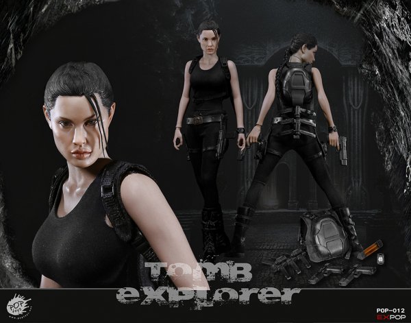 1/6 POPTOYS EX012-A The Tomb Explorer 美人 トゥームレイダー アンジェリーナ・ジョリー - 1/6フィギュアの通販、予約なら  トイザキュート Since 2008