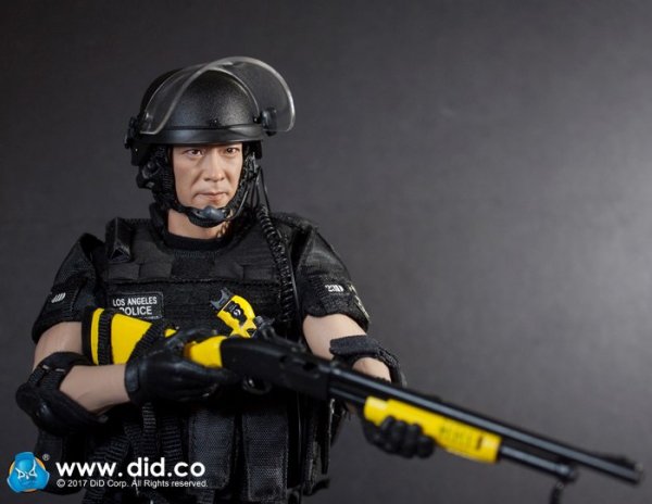 1/6 DID MA1008 ロサンゼルス市警察 LAPD SWAT 3.0 山田 武司 - 1/6 