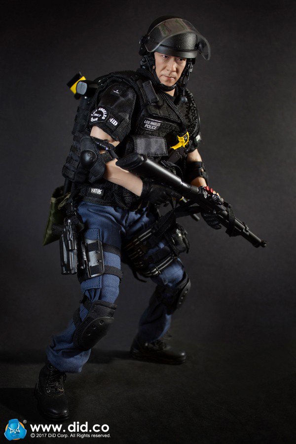 サバゲー LAPD SWAT装備（実物プレキャリ＋エアソフトガン） - ミリタリー