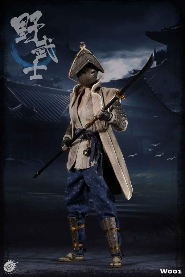 1/6 POPTOYS W001 武道 女浪人 野武士サムライ 薙刀 - 1/6フィギュアの