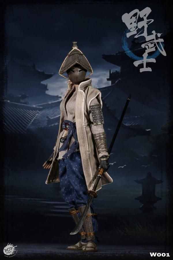 1/6 POPTOYS W001 武道 女浪人 野武士サムライ 薙刀 - 1/6フィギュアの