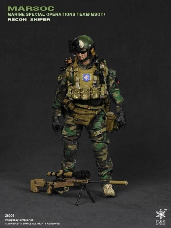 その他 MARSOC 26006 1/6 Easy&Simple 26006 MARSOC MSOT アメリカ海兵隊特殊作戦