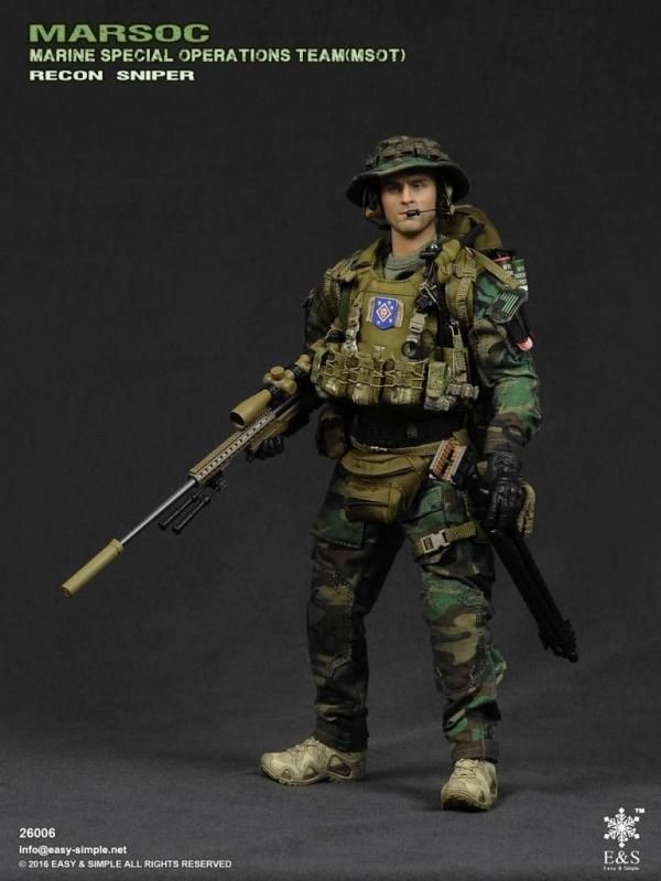 その他 MARSOC 26006 1/6 Easy&Simple 26006 MARSOC MSOT アメリカ海兵隊特殊作戦
