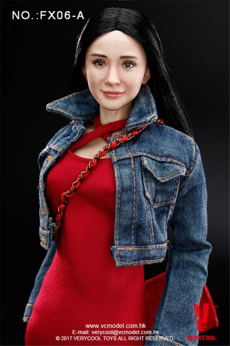 送料無料 1/6 VERYCOOL FX06-A Asian Actress VC 3.0 Female Body 