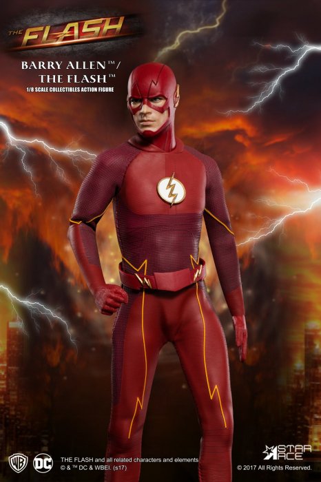 Star Ace 1/8 Grant Gustin DC TV Real Master Series  Barry Allen The Flash SA8003