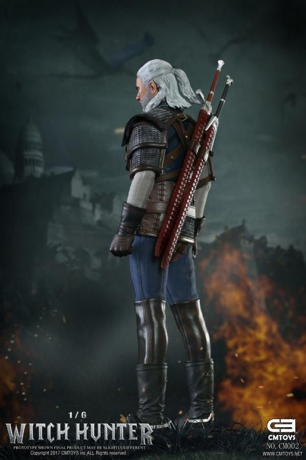 1 6 Cmtoys Cm002 Witche Hunter The Witcher 3 ウィッチャー3 ワイルドハント リヴィアのゲラルト 1 6フィギュアの通販 予約なら トイザキュート