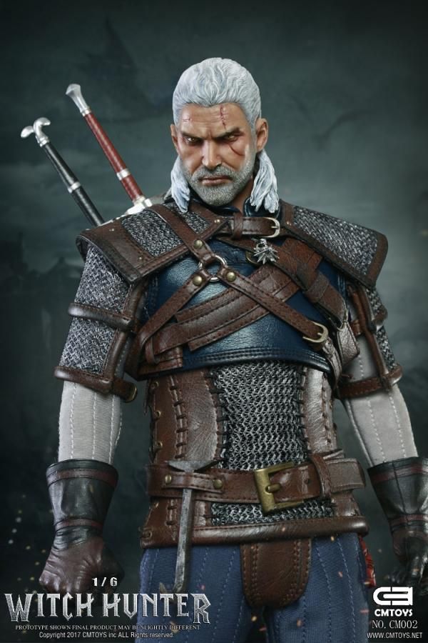 1 6 Cmtoys Cm002 Witche Hunter The Witcher 3 ウィッチャー3 ワイルドハント リヴィアのゲラルト 1 6フィギュアの通販 予約なら トイザキュート