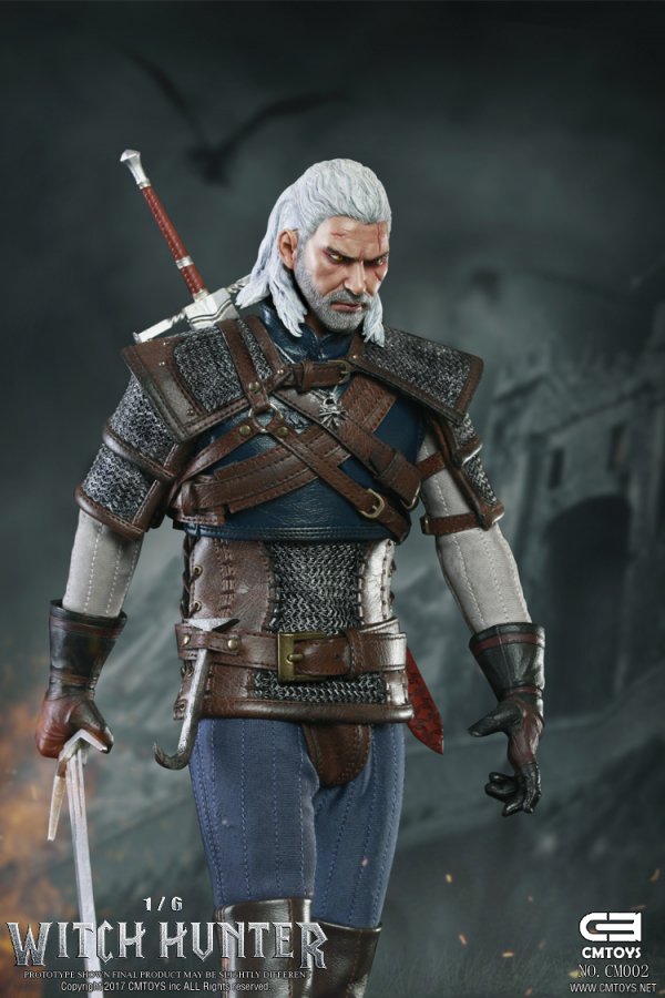 ウィッチャー ゲラルト Geralt of Rivia J-001 1/6白狼サイバー