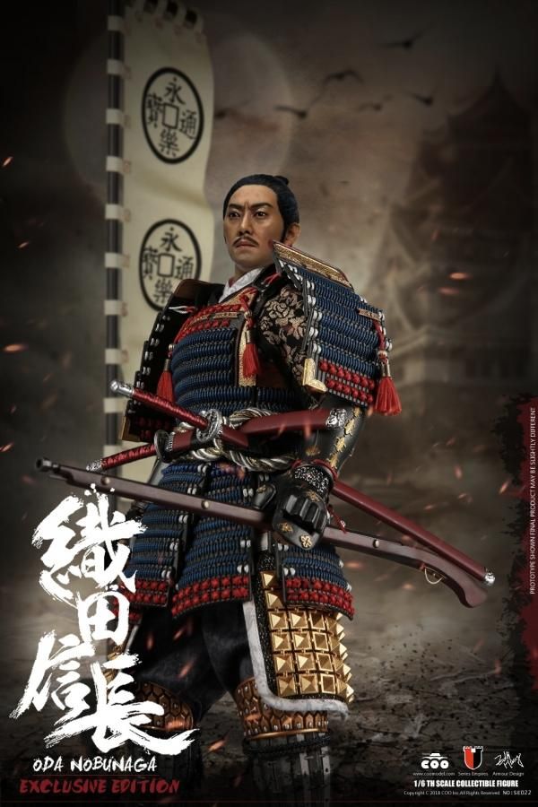 COOMODEL SE022 1//6 Series Empires ODA NOBUNAGA Deluxe Edition Figure Wakizashi