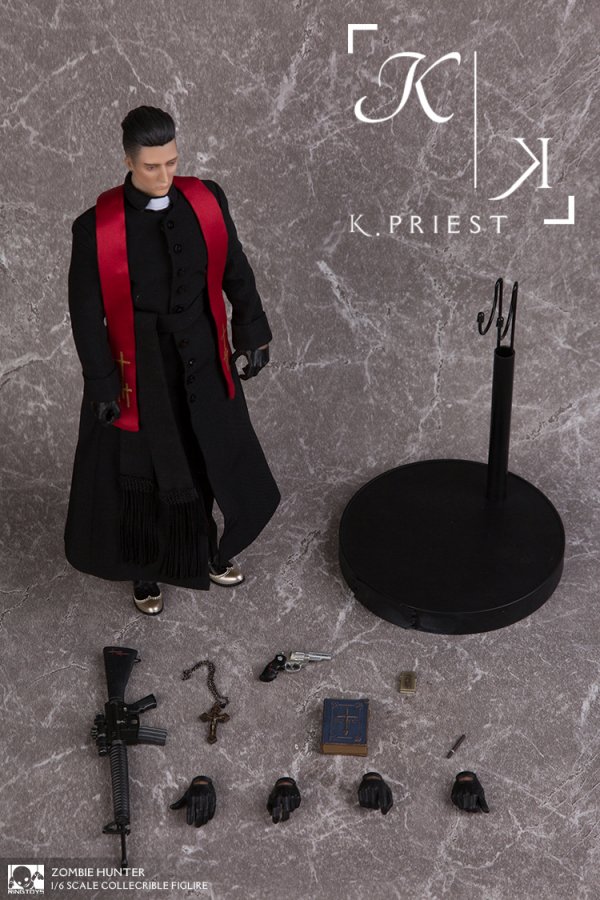 1/6 RingToys YZBR0001A K K.PRIEST 神父 ZOMBIE HUNTER 普通版 - 1/6