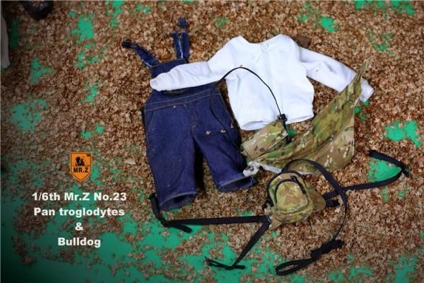 1/6 MR.Z No.23 MRZ023 ブルドッグとチンパンジーセット - 1/6