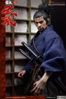 1/6 WOLFKING WK89015A չ ա ǶΡֵ¢ Miyamoto Musashi 2.0