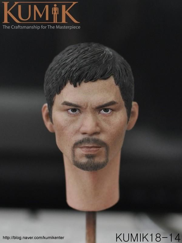 1/6 クミク KUMIK 2018年版最新 KM18-13～21 男性マンズ ヘッド