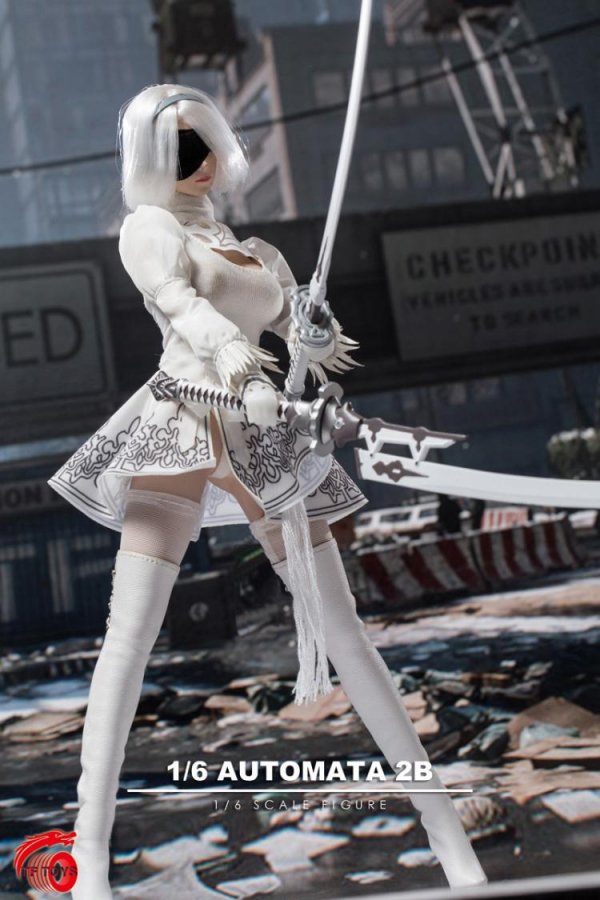 特価 送料無料 1/6 TF TOYS TF03 ニーア オートマタ YoRHa ヨルハ 2B セクシー美人ヘッドと服武器セット - 1/6フィギュアの通販、予約なら  トイザキュート Since 2008