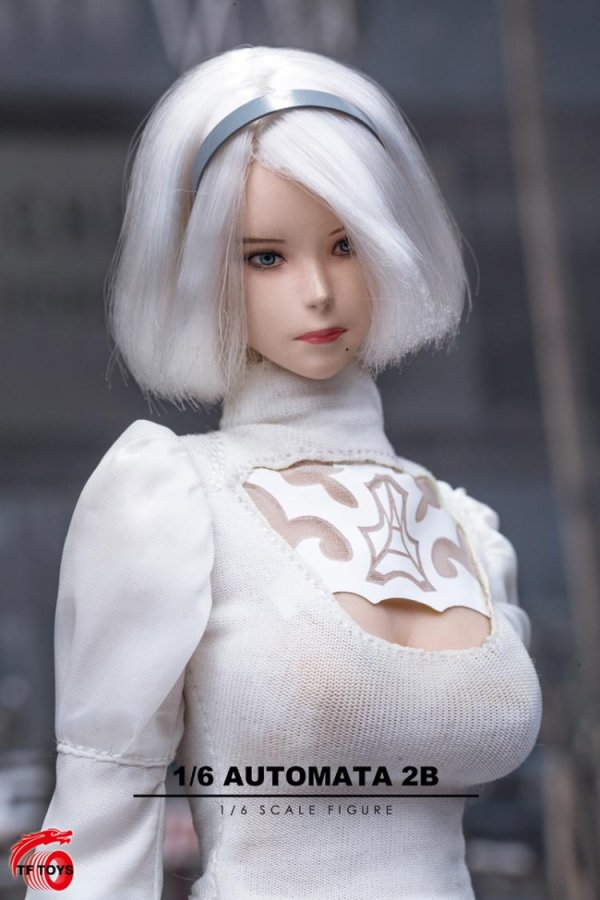 ニーア オートマタ 2B 1/6スケール フィギュア - ゲームキャラクター