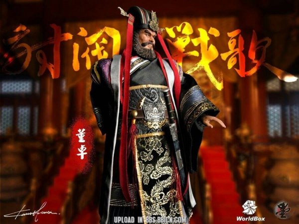 予約1/6 MO TOYS 三国志 中国後漢末期の武将・政治家 董卓 - 1/6 