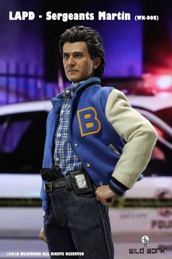 予約 1/6 WILDWORK WK008 LAPD Lethal Weapon リーサル・ウェポン メル・ギブソン - 1/6フィギュアの通販、予約なら  トイザキュート Since 2008