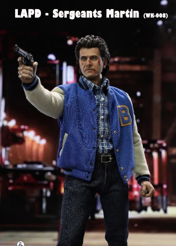 予約 1/6 WILDWORK WK008 LAPD Lethal Weapon リーサル・ウェポン メル・ギブソン - 1/6フィギュアの通販、予約なら  トイザキュート Since 2008